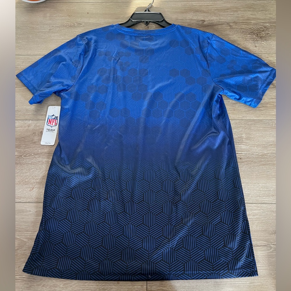 NFL Blue NY Giants Kids Short Sleeve Tee - Picture 3 of 3